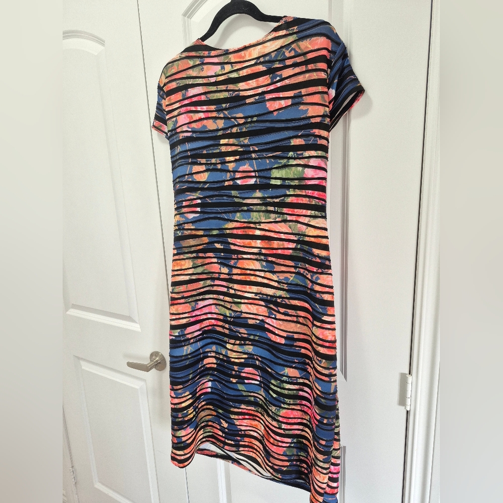 Joseph Ribkoff Multicolored Dress, US 22 - Picture 6 of 6
